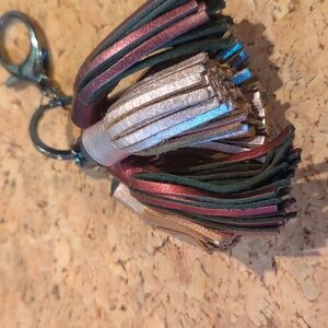 Rebecca Minkoff tassel key chain